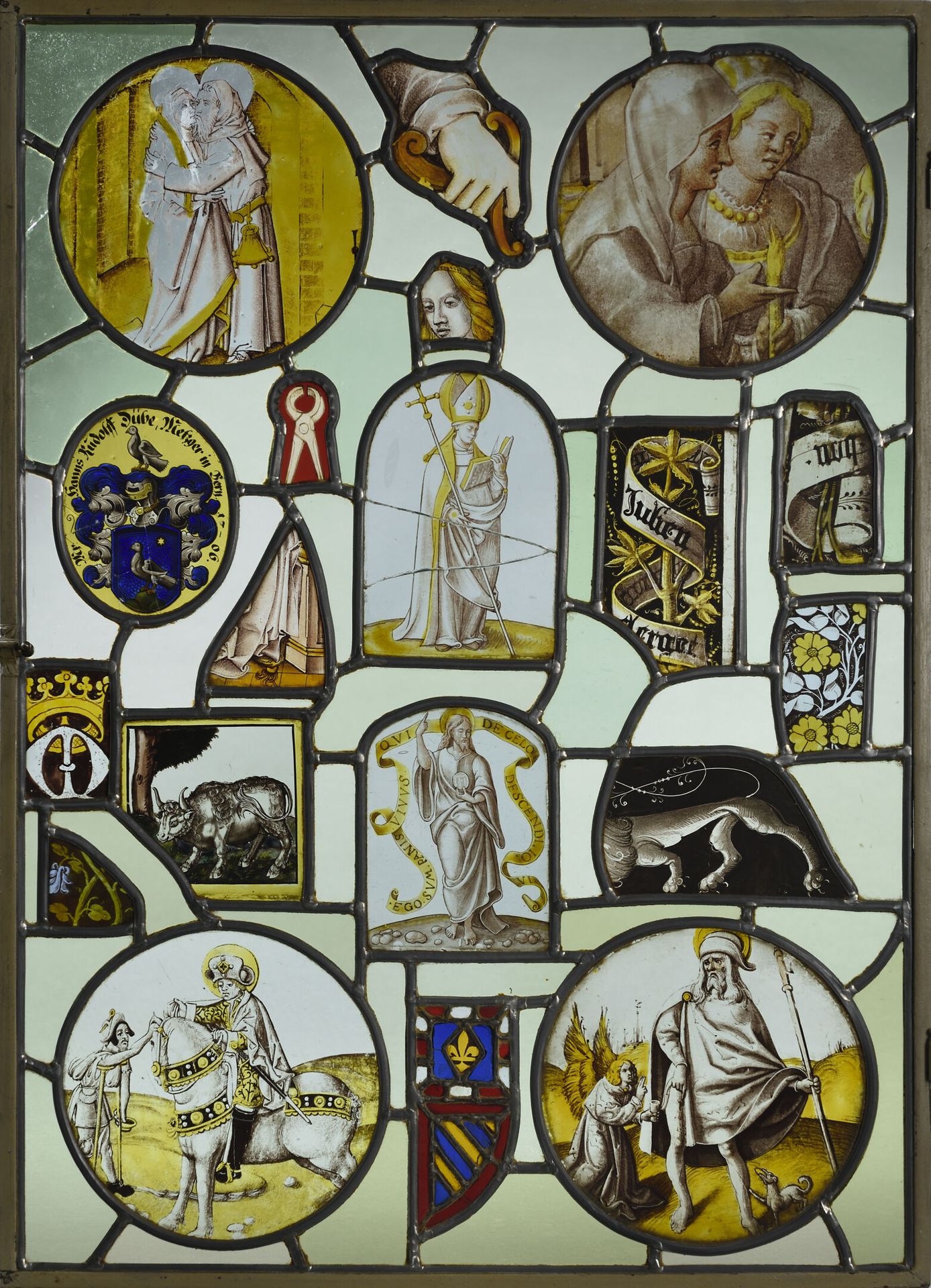 Fragments and Composite Windows stained glass